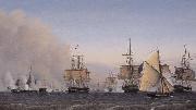 Adelsteen Normann The Battle of Copenhagen on the 2nd of April 1801 Germany oil painting artist